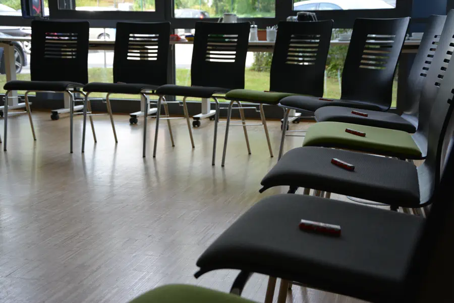 Der schöne Seminarraum in der Ausbildung systemische Beratung für Offenbach