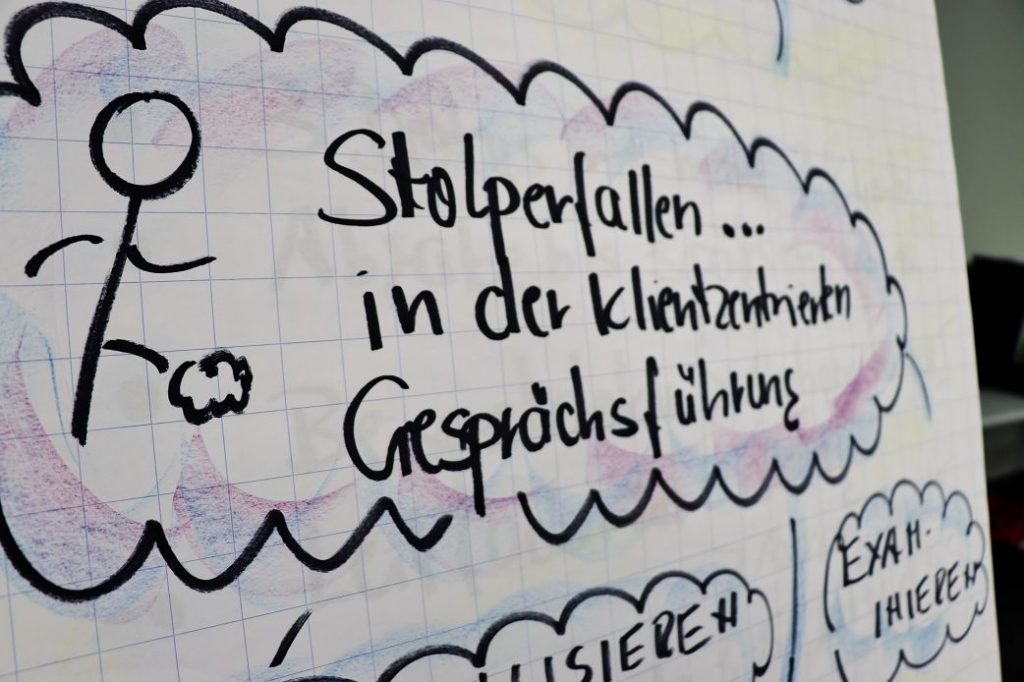 Ausbildung in psychologischer Beratung Alsfeld - Flipchartauszug